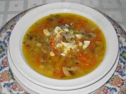 Sopa de quimbombó